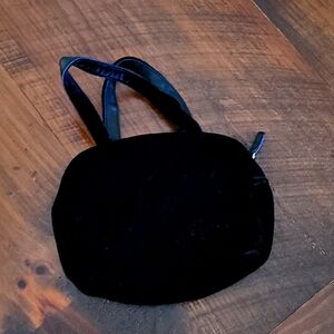 Vintage Nine West Velvet Clutch Purse